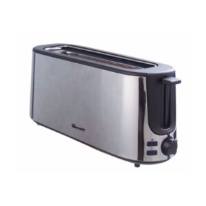 Ramtons (Rm-586) 2 Slice Wide Slot Pop Up Toaster Stainless Steel