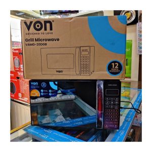 VON VAMG-20DGB 20L Digital Grill Microwave Oven