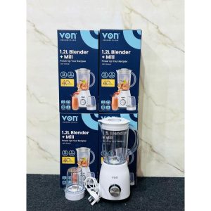 VON VBP351NLW 350W Plastic Jar Blender