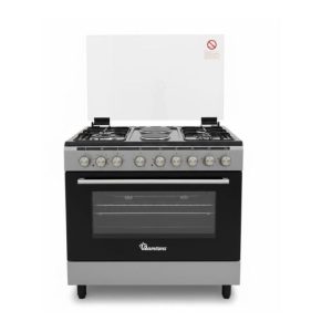 Ramtons (RC-596) 4Gas Plus 2 Electric 90X60 Silver Cooker